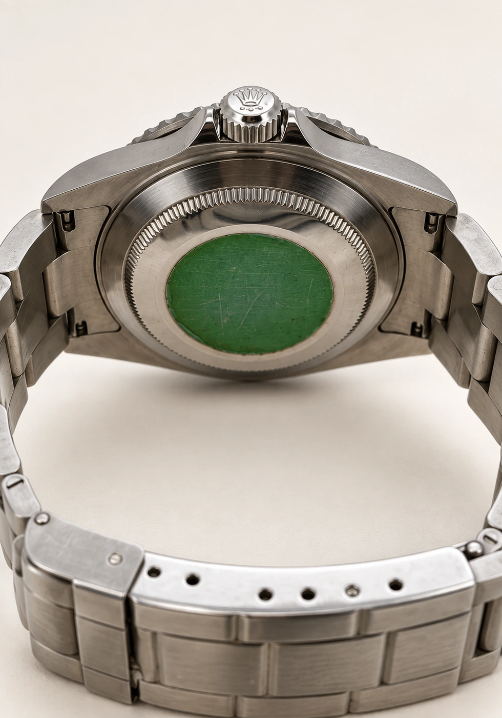 Rolex Submariner Date — Fond de boîte